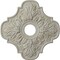 Ekena Millwork Peralta Ceiling Medallion (Canopies up to 4 5/8"), 17 3/4"OD x 3 1/8"ID x 1"P, Pot of Cream Crackle CM17PEPCC - alternate 1